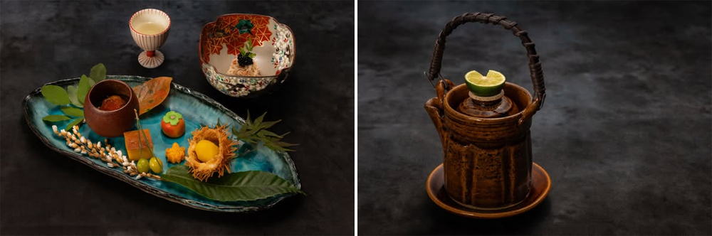 秋之色彩,映照在瑠璃之中